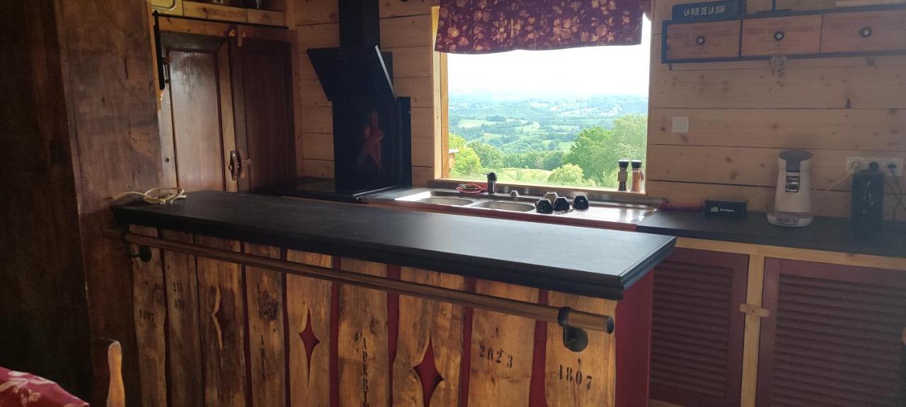 Domaine Le Lanis "Cabane De Pauline" Saint-Girons  Exteriör bild