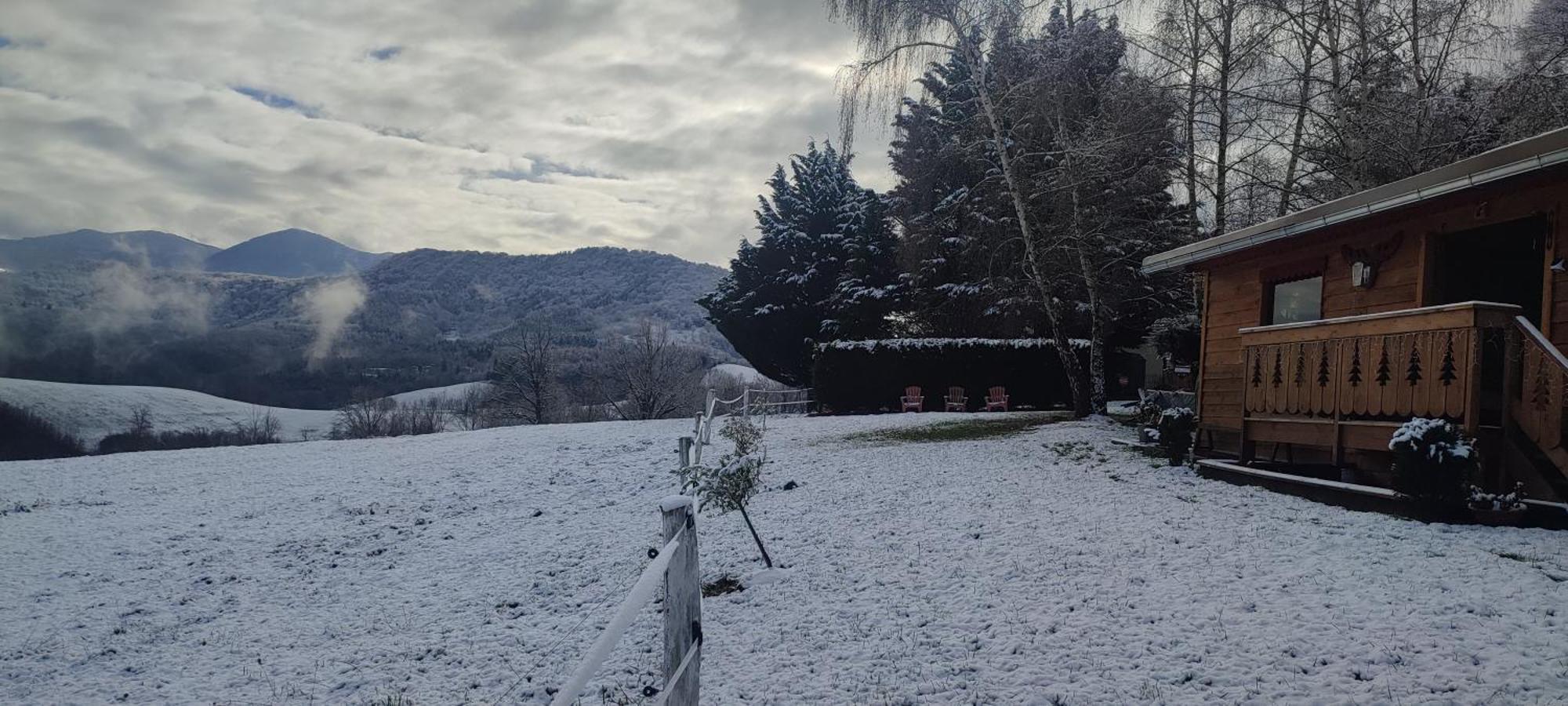 Domaine Le Lanis "Cabane De Pauline" Saint-Girons  Exteriör bild