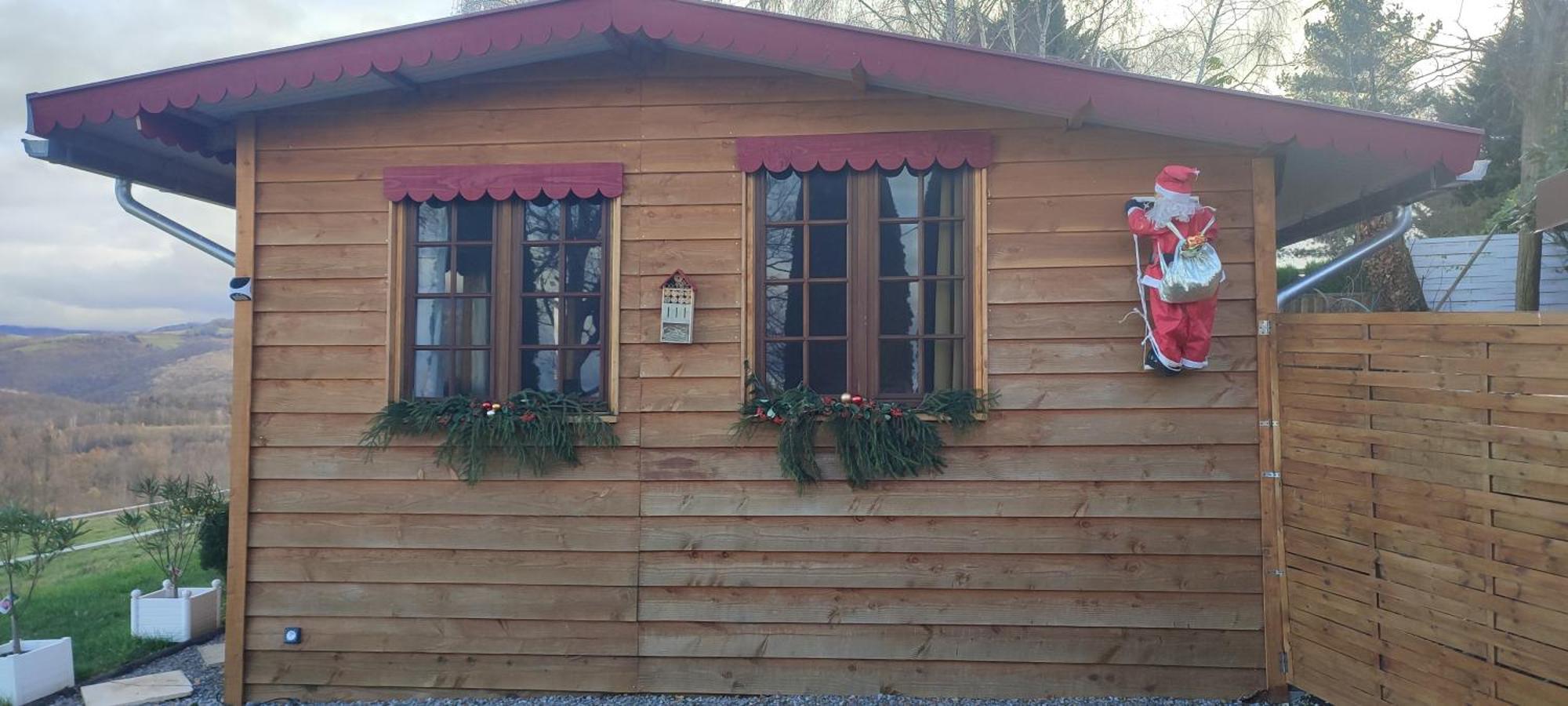 Domaine Le Lanis "Cabane De Pauline" Saint-Girons  Exteriör bild