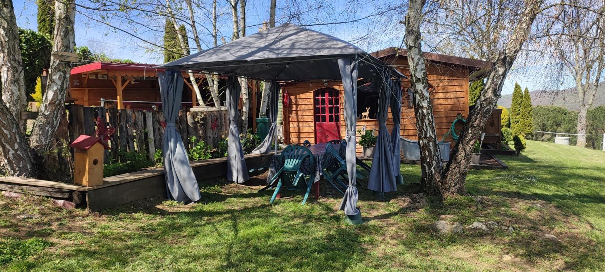 Domaine Le Lanis "Cabane De Pauline" Saint-Girons  Exteriör bild