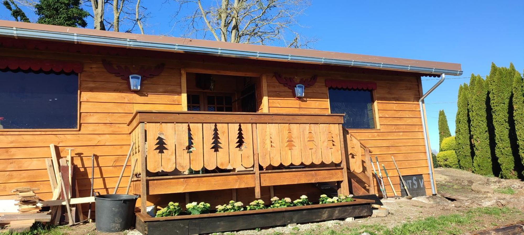 Domaine Le Lanis "Cabane De Pauline" Saint-Girons  Exteriör bild