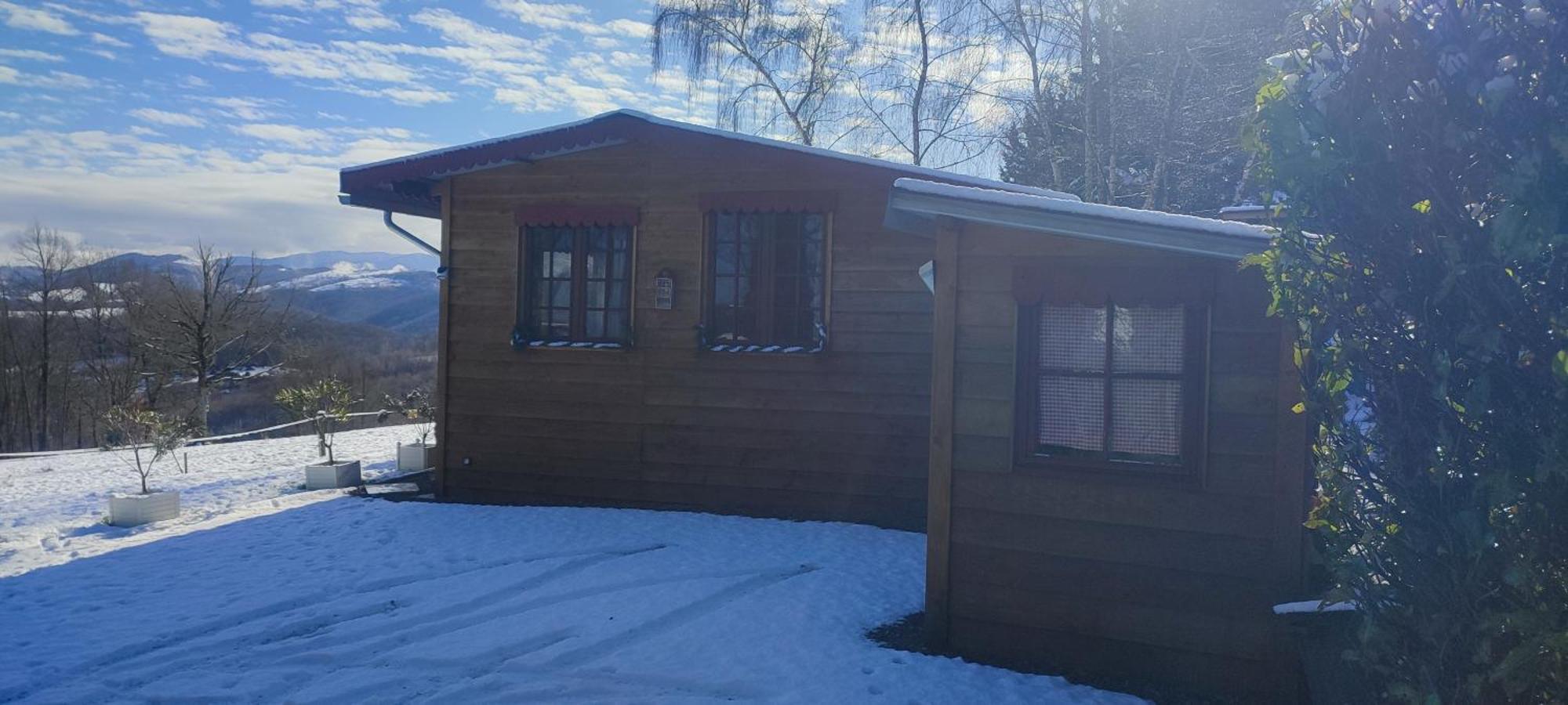 Domaine Le Lanis "Cabane De Pauline" Saint-Girons  Exteriör bild